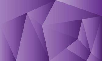 Illustration triangle shape geometry purple tone on rectangle background. vector