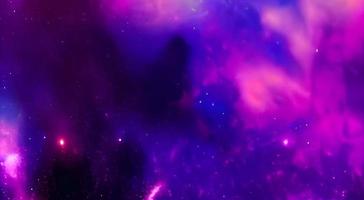 Space background. Realistic starry night. Cosmos and shining stars. Milky way and stardust. Color galaxy with nebula. Magic Infinite universe. photo