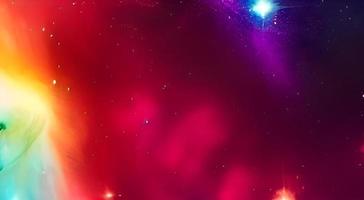 Space background. Realistic starry night. Cosmos and shining stars. Milky way and stardust. Color galaxy with nebula. Magic Infinite universe. photo