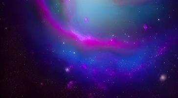 Space background. Realistic starry night. Cosmos and shining stars. Milky way and stardust. Color galaxy with nebula. Magic Infinite universe. photo