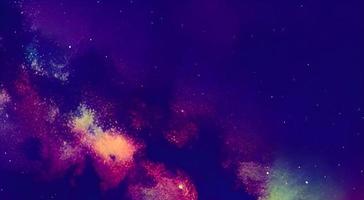 Space background. Realistic starry night. Cosmos and shining stars. Milky way and stardust. Color galaxy with nebula. Magic Infinite universe. photo