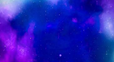 Star field in space a nebula and a gas congestion. photo