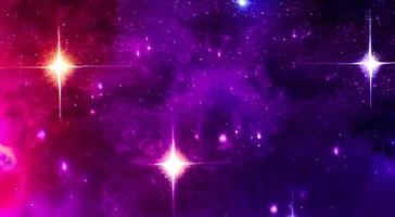 Space background. Realistic starry night. Cosmos and shining stars. Milky way and stardust. Color galaxy with nebula. Magic Infinite universe. photo