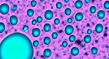 viruses and bacteria background. Concept of science and medicine. rendering photo