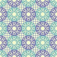patrones abstractos sin fisuras en estilo islámico. vector
