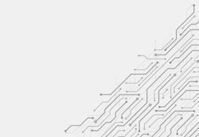 Abstract digital background with technology circuit board texture. Electronic motherboard illustration. Communication and engineering concept. Vector illustration