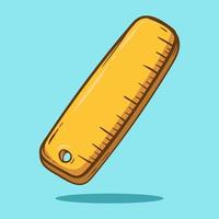 Hand drawn ruler. Hand drawn style vector illustrations