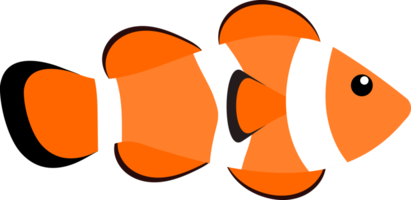 Cute cartoon fish png