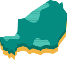 3d map of Niger png