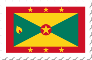 grenada bandiera affrancatura francobollo. png