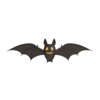 3d rendering of cute bats for Halloween party day celebration decoration png