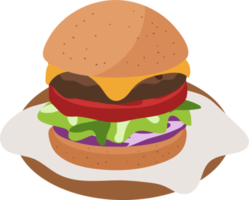 hamburger restaurant menu png