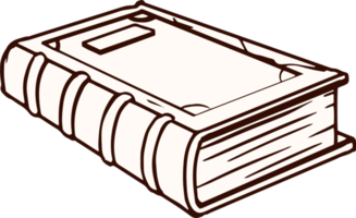 libro mano disegnato schizzo png