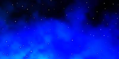 Dark BLUE vector layout with bright stars.