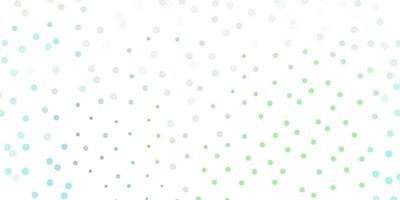 Light multicolor vector doodle background with flowers.