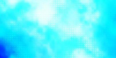 Light BLUE vector background with circles.