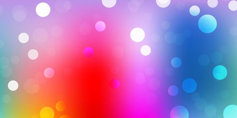 Light multicolor vector texture with disks.