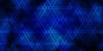 Light BLUE vector layout with lines, triangles.