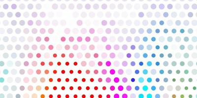 Light multicolor vector layout with circle shapes.