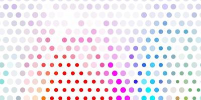 Light multicolor vector layout with circle shapes.