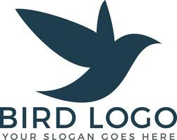 Bird vector logo concept.