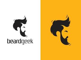 Styles Beard Logo vector