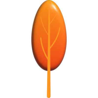 Orange Leaf PNGs for Free Download