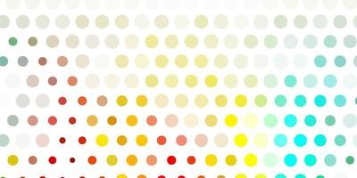 Light multicolor vector layout with circle shapes.