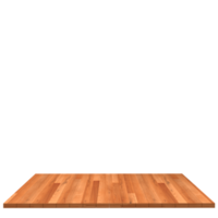 planche de bois rendu 3d isolé png