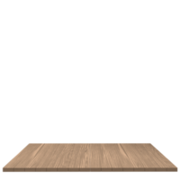 tablero de madera 3d render aislado png