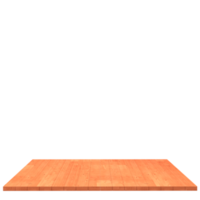 Wood board 3d render isolated png