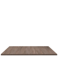 Holzplatte 3D-Render isoliert png