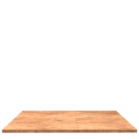 planche de bois rendu 3d isolé png