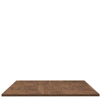 Holzplatte 3D-Render isoliert png