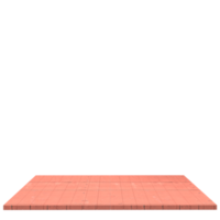 Wood board 3d render isolated png