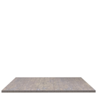Wood board 3d render isolated png
