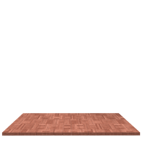 planche de bois rendu 3d isolé png