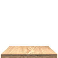 planche de bois rendu 3d isolé png