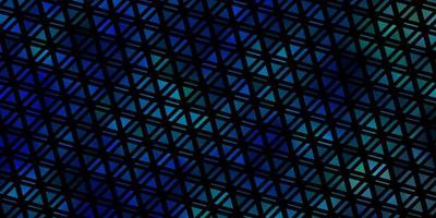 Light BLUE vector background with triangles.