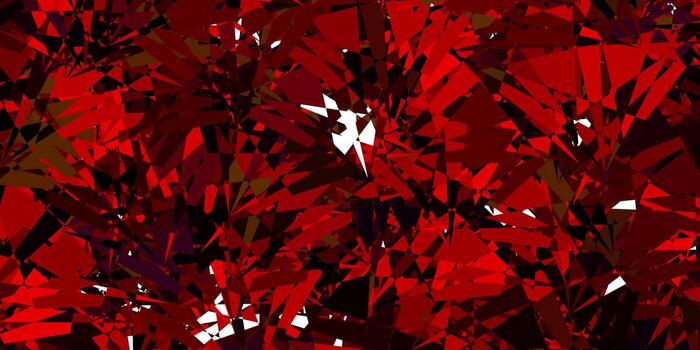 Dark Multicolor vector layout with triangle forms.