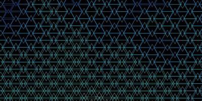 Dark BLUE vector layout with lines, triangles.
