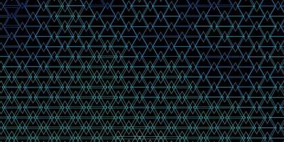 Dark BLUE vector layout with lines, triangles.