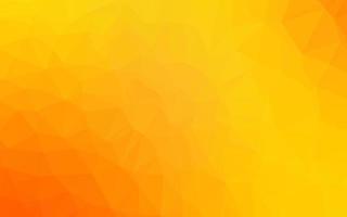 plantilla poligonal de vector amarillo claro, naranja.