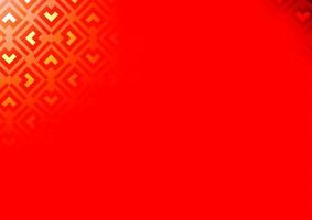 textura de vector rojo claro con líneas de colores.