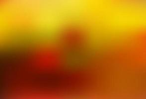 Dark Yellow, Orange vector blur pattern.