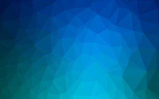 Light BLUE vector polygonal template.