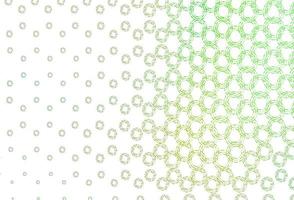 Light green vector texture with disks.