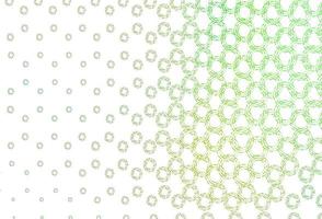 Light green vector texture with disks.