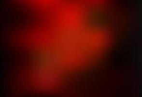 Dark Red, Yellow vector blurred shine abstract pattern.