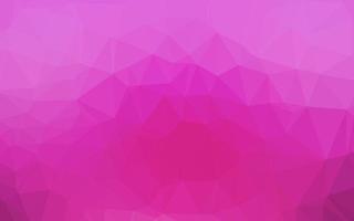 Light Pink vector abstract polygonal texture.